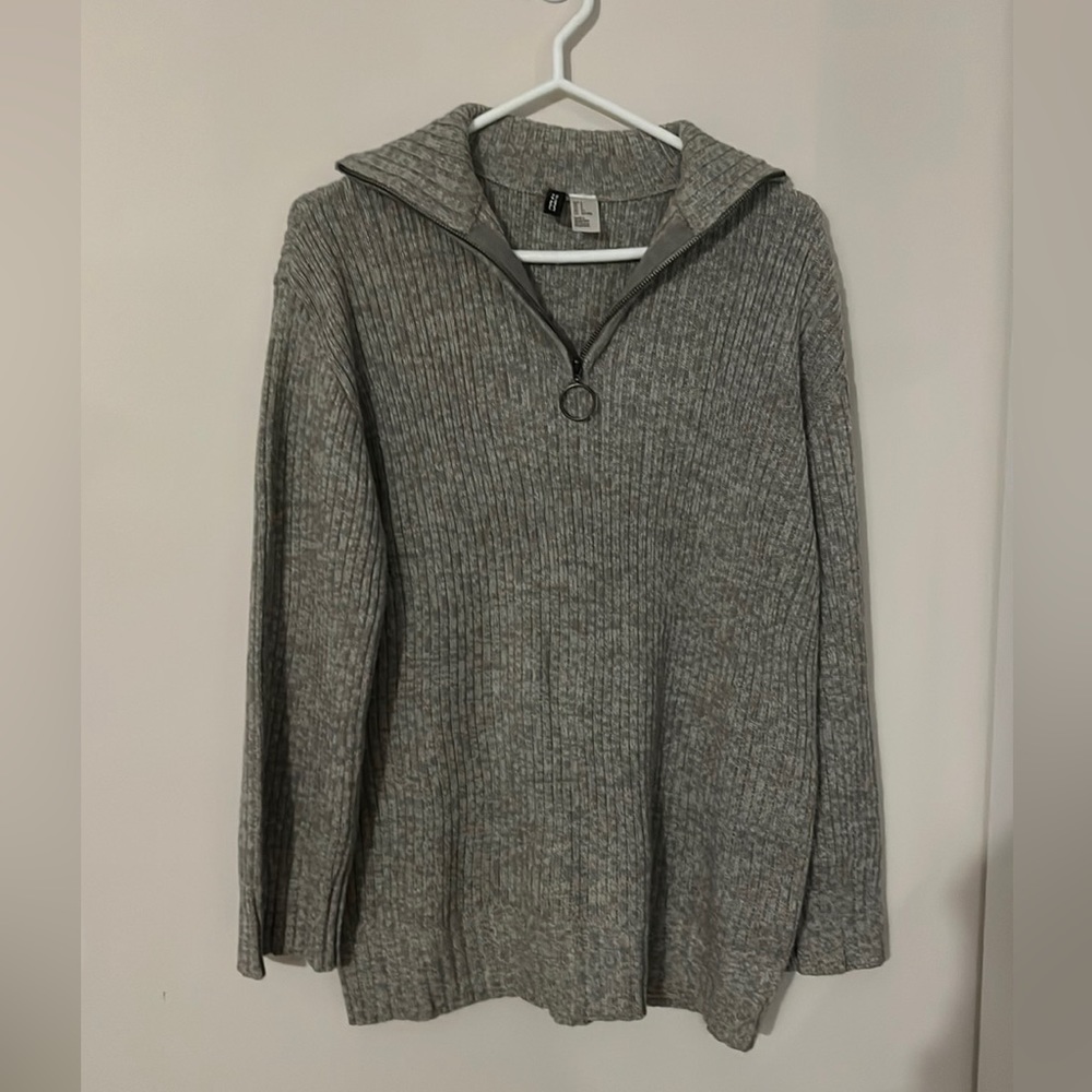 H&M 1/4 zip sweater
